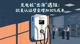 《充电桩“出海”遇阻：欧美认证壁垒增加30%成本》