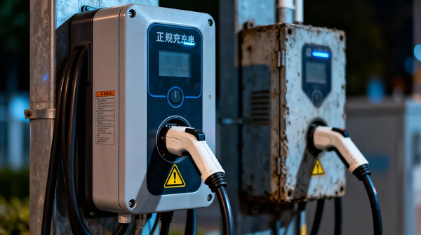 充电桩安全,识别山寨充电桩,劣质充电桩危害,充电桩选购要点,安全使用指南