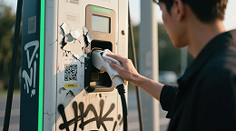 充电桩的二维码被损坏或涂鸦，如何扫码？