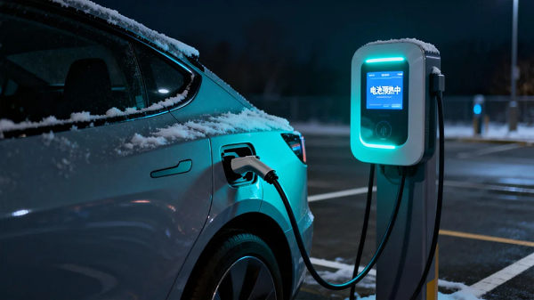 电池预热中,充电桩屏幕,电动车充电,电池管理系统,低温环境,充电效率,电池健康,安全保护-01-29_143648_645