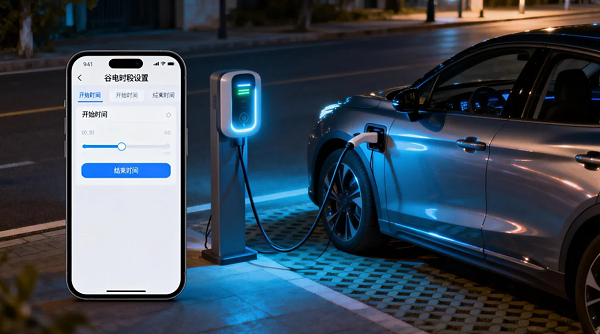 预约充电,谷电时段,电动汽车,节能省钱,充电设置