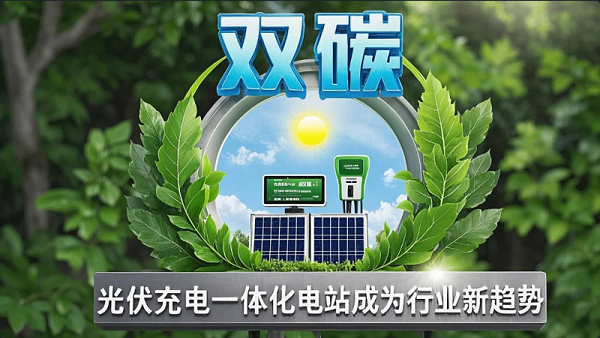 光伏充电一体充电站