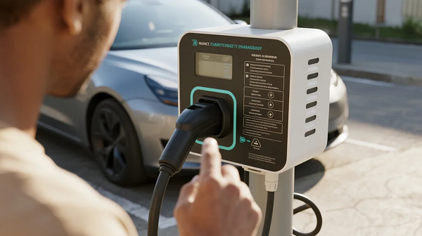 充电桩,铭牌,输出功率,接口类型,DC,AC,输入电压,防护等级,CQC认证