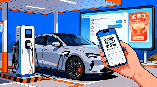 充电站,私域流量,公众号运营,社群营销,会员日活动,营销闭环,客户留存,获客成本