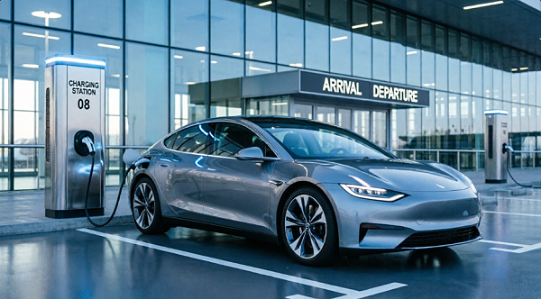 机场,高铁站,长期停车,充电桩,预约使用,电动汽车,充电设施,出行充电