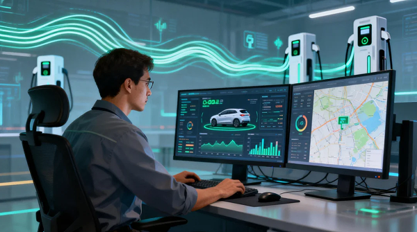 车队管理员,监控,统计,充电情况,车队充电管理平台,充电量,充电费用,运营效率-01-23_101047_043