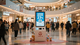《广告互动桩落地万达广场：扫码领券转化率达23%》