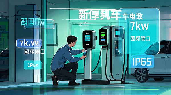 充电桩选购,新手避坑,充电参数,充电功率,充电接口,防护等级,线缆规格-04-22_104607_604