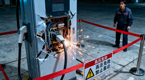 充电桩外壳破损、漏电风险、紧急处理、安全措施、联系维修-09-29_173617_183