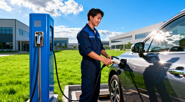 企业园区充电桩、员工便利、绿色形象、环保责任、品牌价值-12-08_170124_616