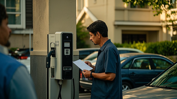 充电桩安装,自测步骤,车位产权,电力条件,物业同意-04-21_094306_231