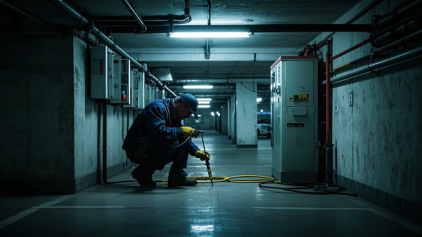 车位,电表,充电桩安装,距离远,报装,成本,电缆规格,安全施工,沟通协调,替代方案,公共充电桩,共享充电-04-23_094500_176