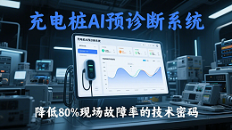 《充电桩AI预诊断系统：降低80%现场故障率的技术密码》