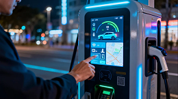 充电桩的屏幕为什么大多是触摸屏而非按键？