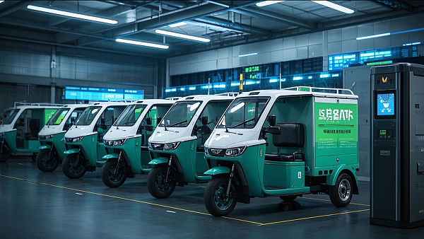 快递企业,集中充电站,3个月建成,单月盈利,从0到1