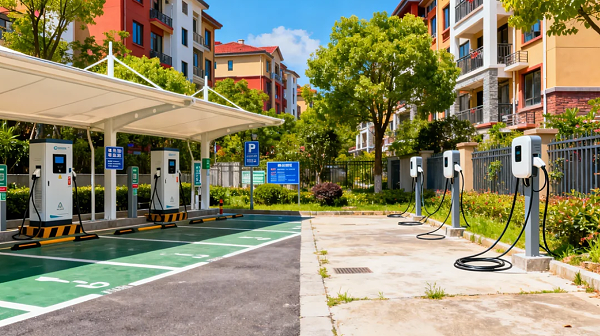 统建统营、业主自建、小区充电站、建设模式、选择