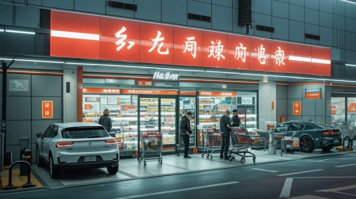 《红旗连锁超市案例：充电购物免停车费带来客流量提升》