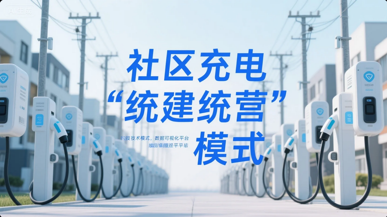 《社区充电“统建统营”模式：技术平台成破局关键》