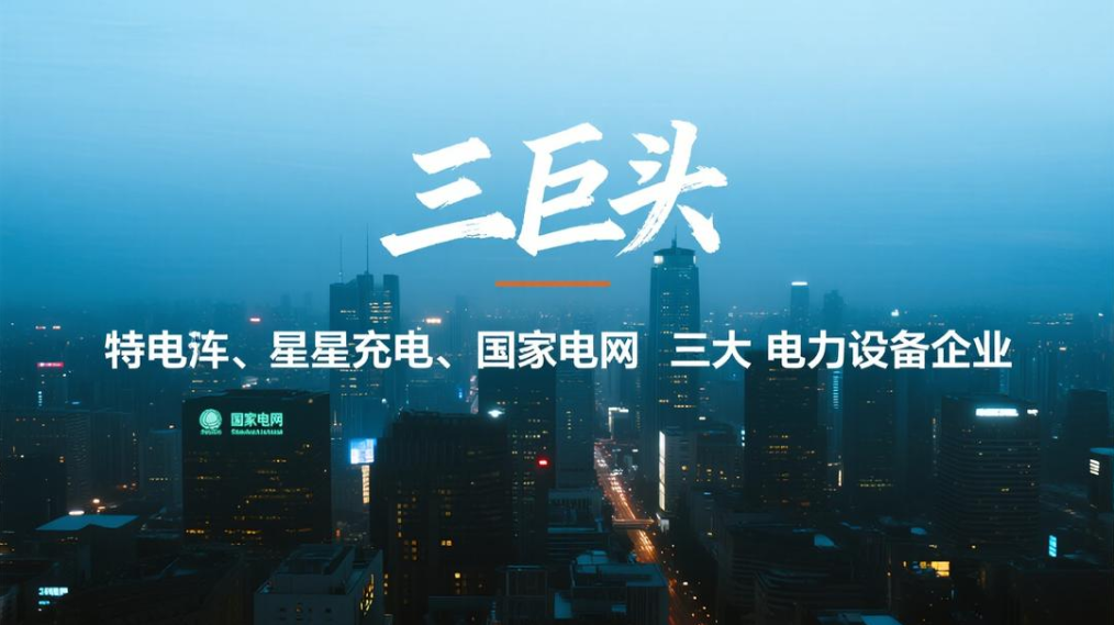 《特来电、星星充电、国家电网“三巨头”市占率最新战报》