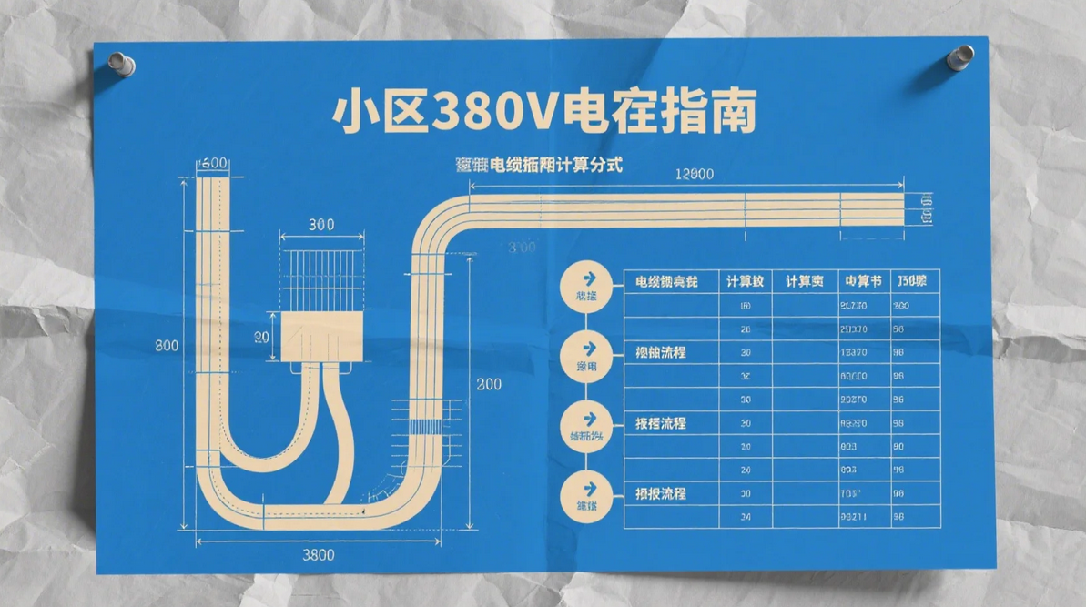 《老旧小区380V电扩容指南：电缆截面计算与报备流程》