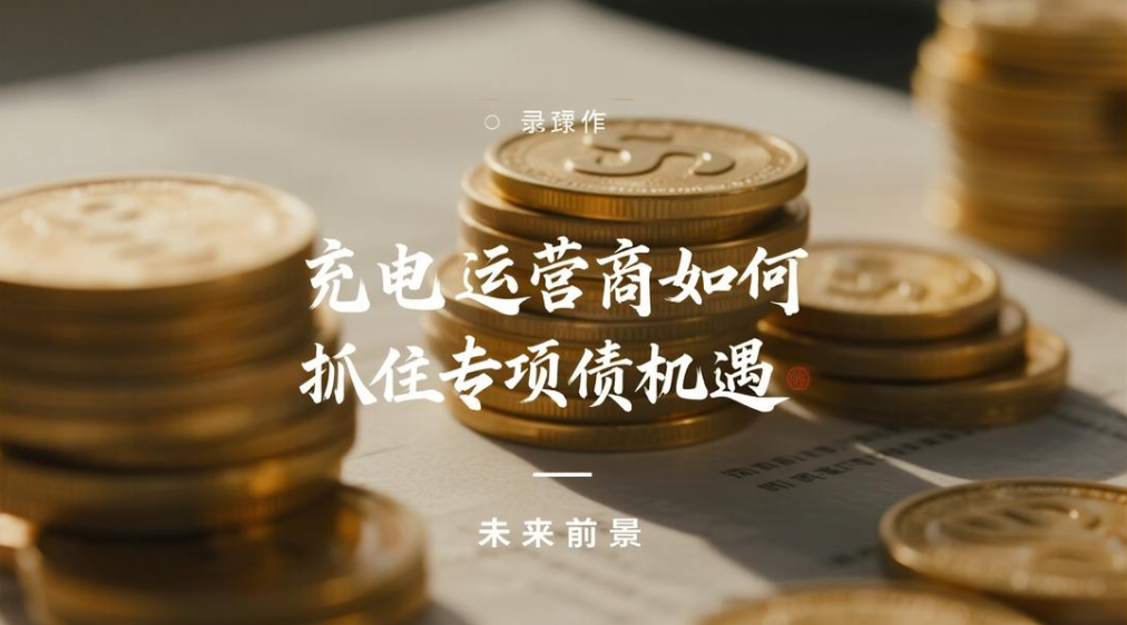 《充电运营商如何抓住专项债机遇？》