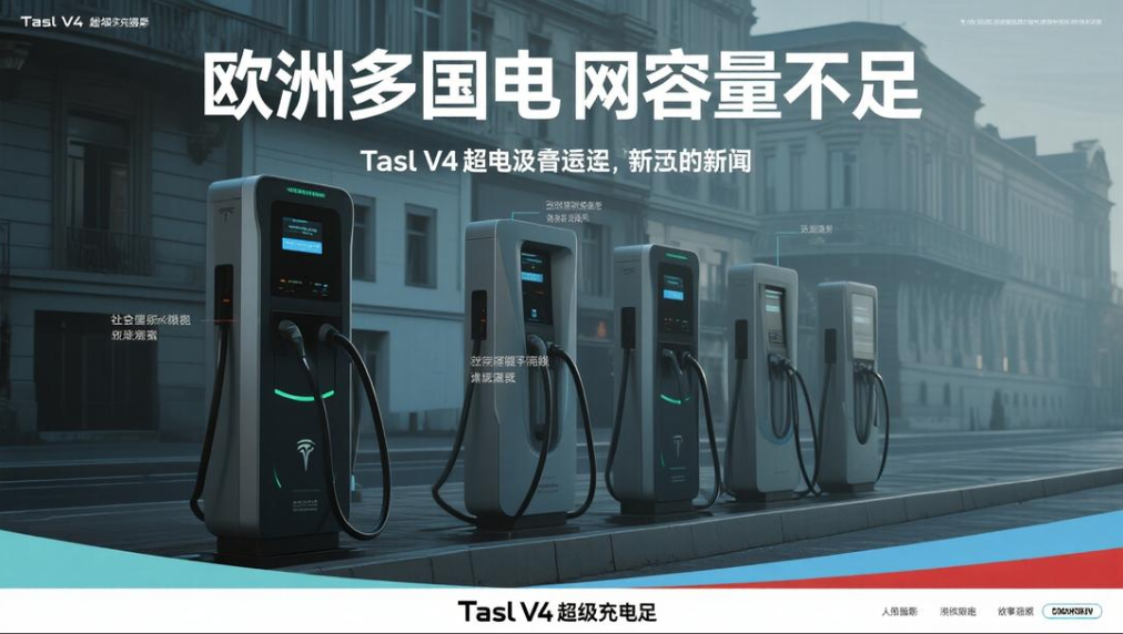 《特斯拉V4超充桩普及遇阻：欧洲多国电网容量不足》