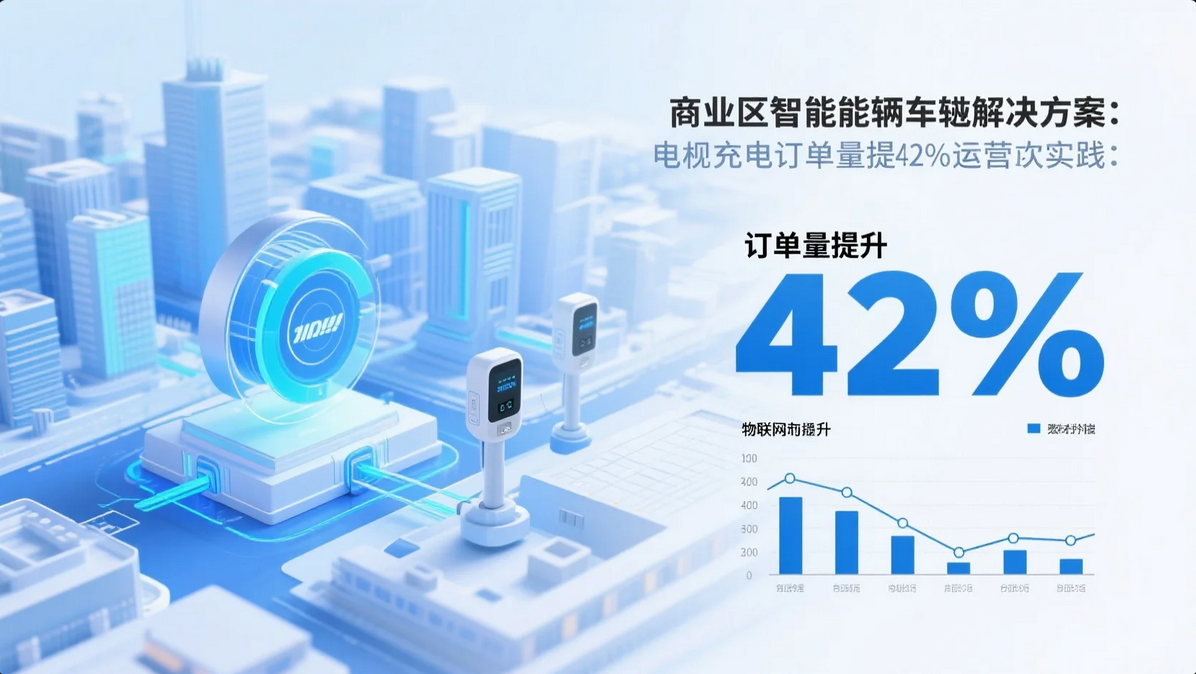 《商业区智能车联网解决方案：物联网充电桩订单量提升42%运营实践》