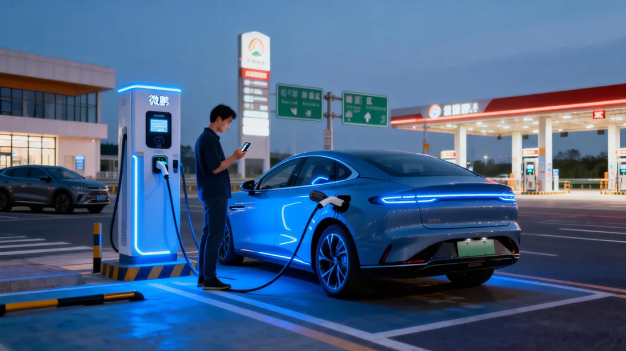 微鹏充电,高速公路服务区,注意事项,行前准备,使用过程,安全操作,及时驶离-01-19_104941_633