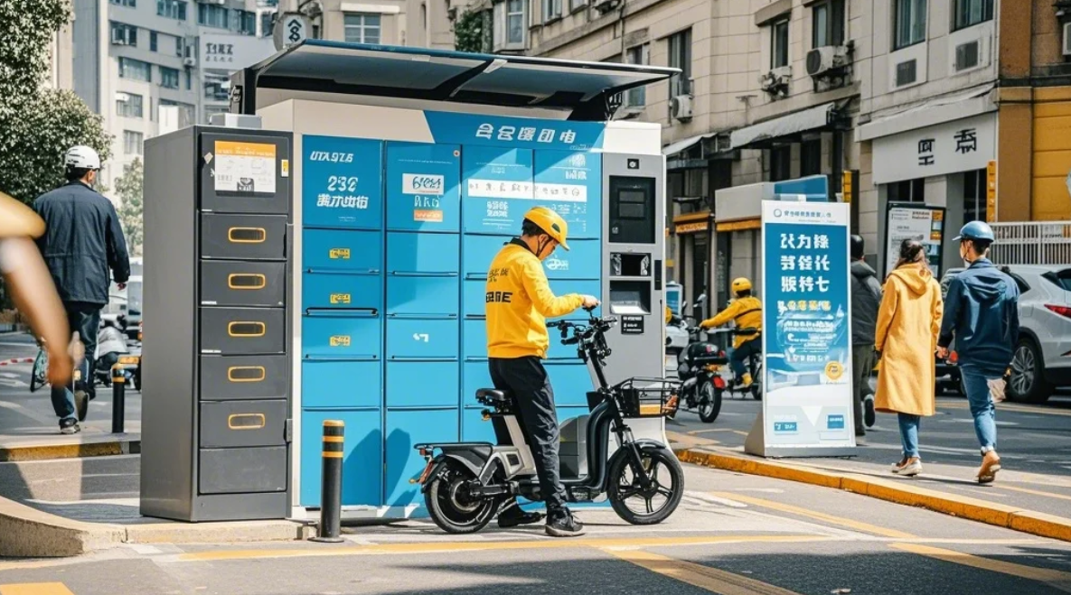 《外卖骑手换电选择：第三方换电柜安全性对比测试》