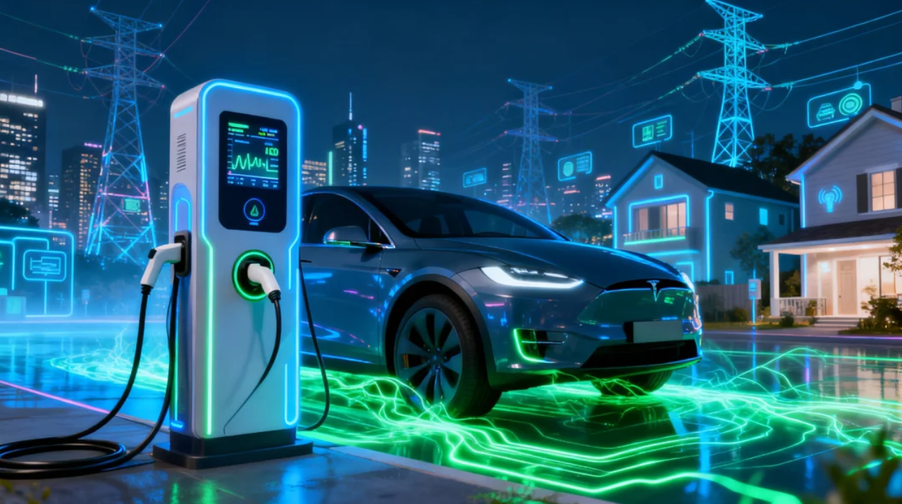 车网互动,V2G,V2H,V2X,充电桩商业模式,电网调峰填谷,电网辅助服务,应急电源,能源聚合商