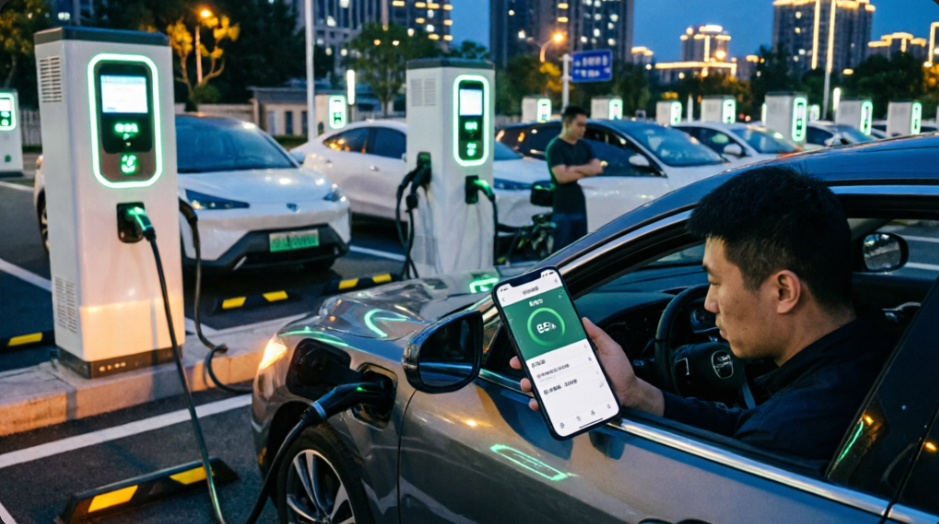 充电桩预约功能,使用效率对比,新能源充电体验,充电排队焦虑,预约功能必要性-04-27_104751_460