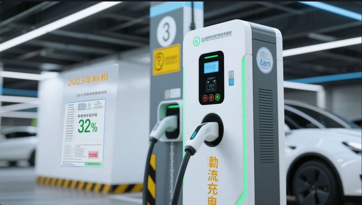 《直流快充桩获2023国标认证：10米外电磁辐射降幅达82%》