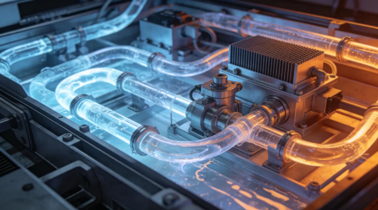 快充桩内部也有“液冷”系统吗？