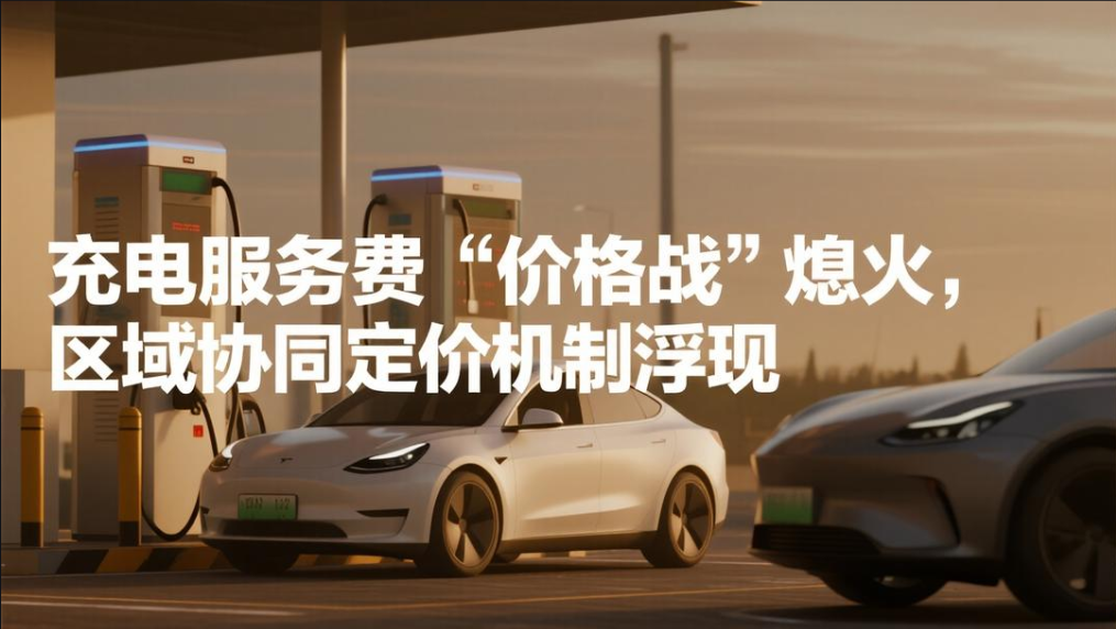 《充电服务费“价格战”熄火,区域协同定价机制浮现》 《充电服务费“价格战”熄火,区域协同定价机制浮现》
