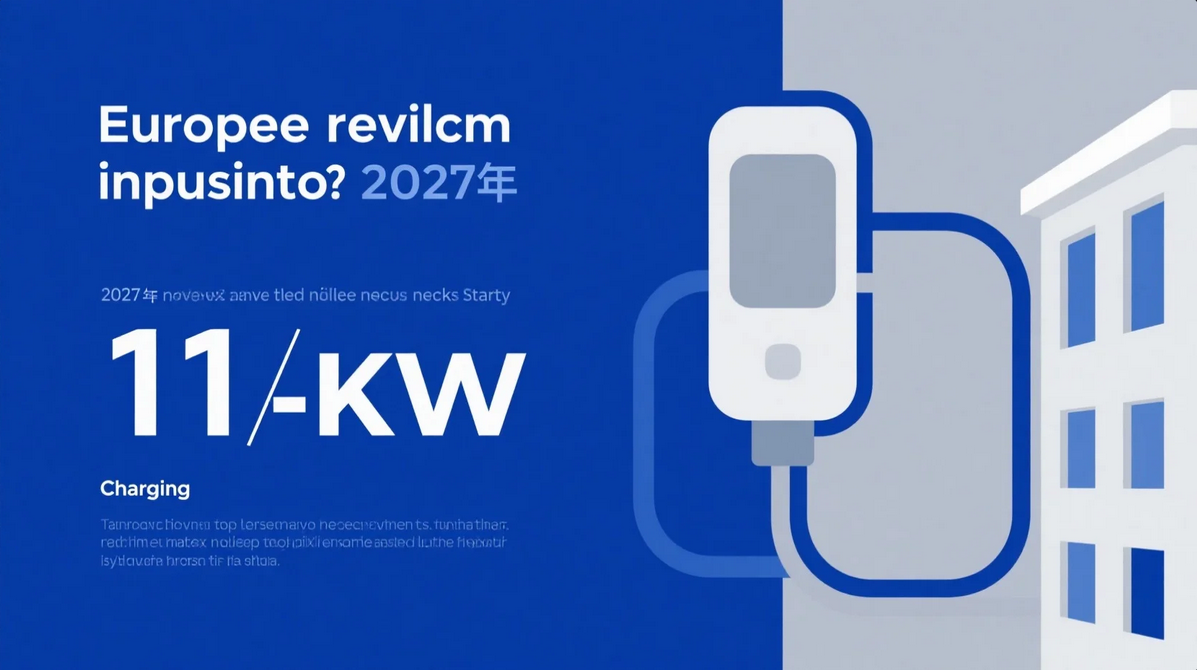 《欧盟新规冲击：2027年新增住宅需配套11kW以上充电桩》