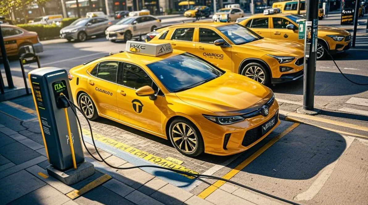 《<i style='color:red'>新能源出租车</i>爆发,专用充电桩的巨大蓝海市场机会》 《<i style='color:red'>新能源出租车</i>爆发,专用充电桩的巨大蓝海市场机会》