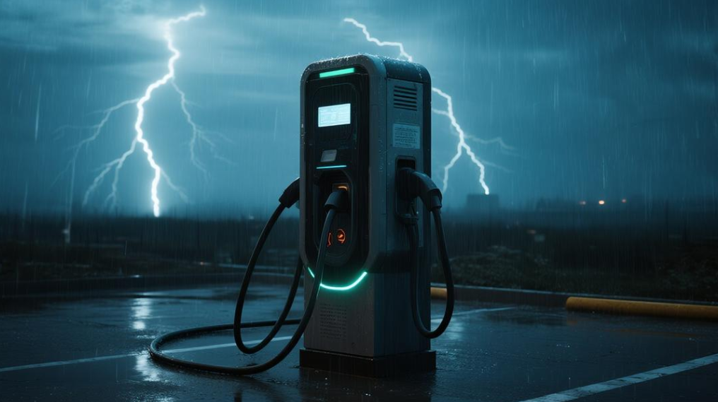 充电桩防水防雷标准解析：IP54与IP65的区别