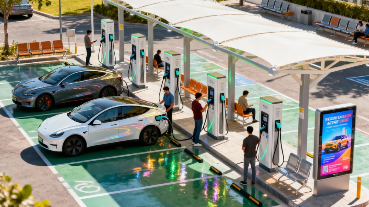 独家揭秘：一个盈利的充电站，其收入模型由哪几部分构成？