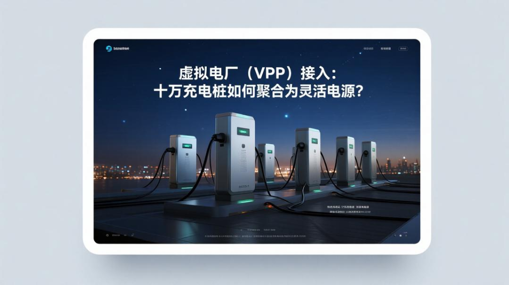 《虚拟电厂(VPP)接入:十万充电桩如何聚合为灵活电源?》 《虚拟电厂(VPP)接入:十万充电桩如何聚合为灵活电源?》