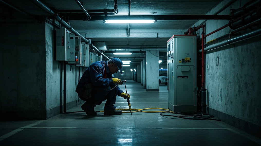 车位,电表,充电桩安装,距离远,报装,成本,电缆规格,安全施工,沟通协调,替代方案,公共充电桩,共享充电-04-23_094500_176