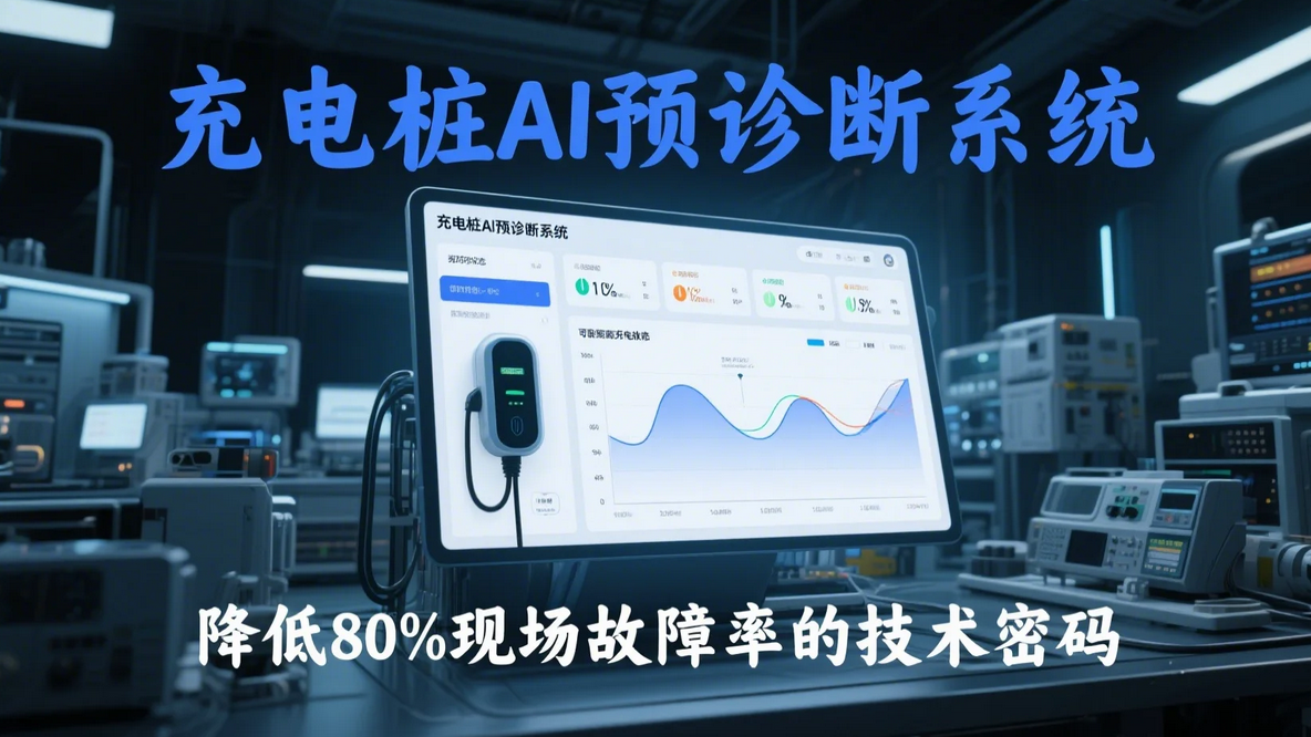 《充电桩AI预诊断系统：降低80%现场故障率的技术密码》