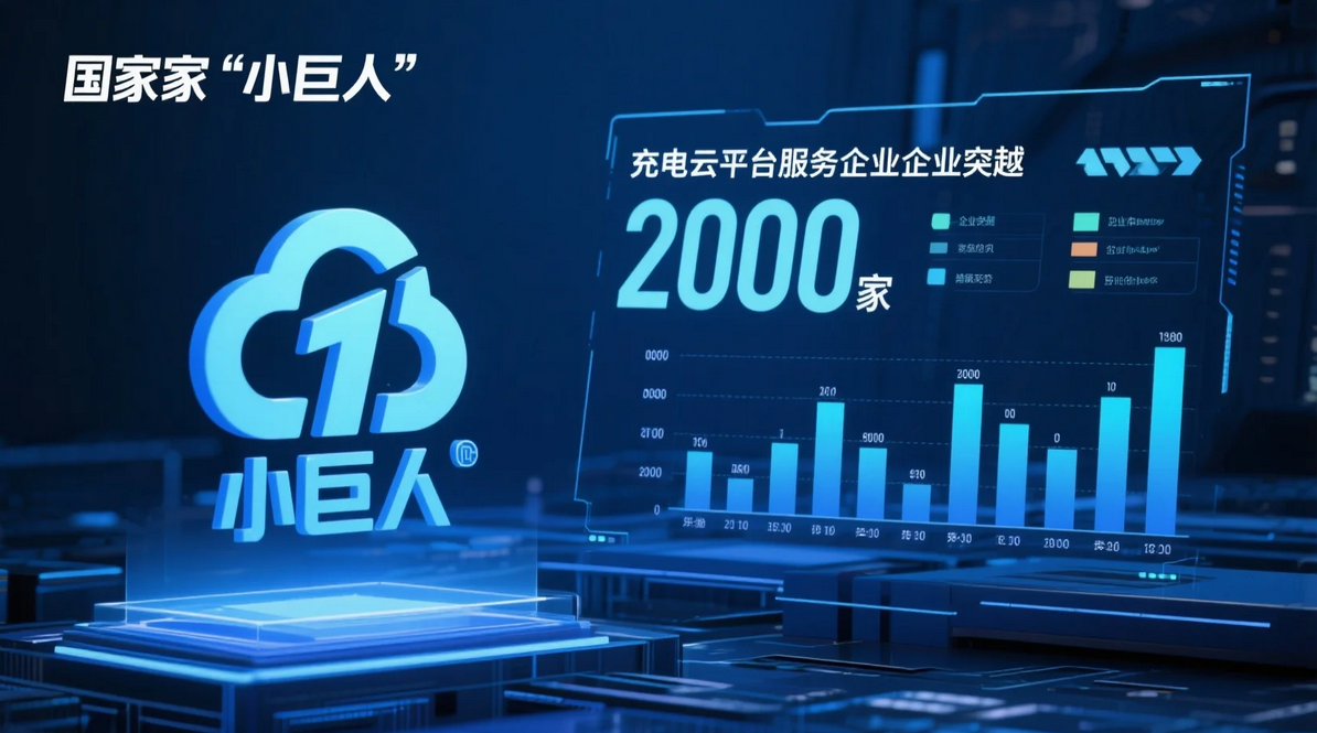 《入选国家级小巨人：充电云平台服务企业突破2000家》