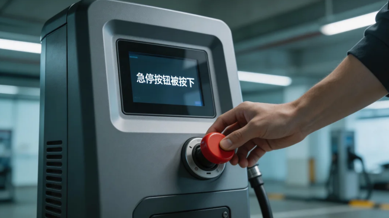 充电桩,急停按钮,复位,屏幕显示,安全操作-02-26_100030_455