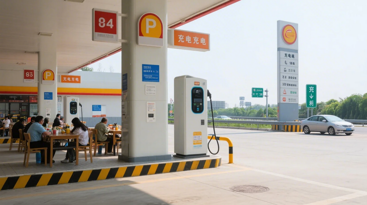 《高速公路服务区充电桩收益拆解：餐饮消费带动毛利率提升》