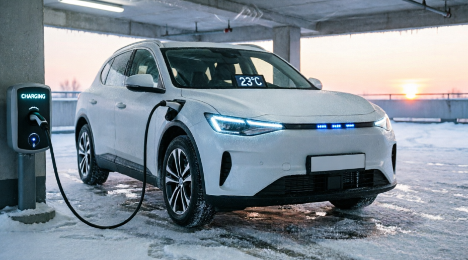 冬季电池预热,新能源汽车省电,电池加热功能,冬季续航下降,电池管理系统,低温放电,预热启用时机,冬季驾驶技巧,电池效能,新能源车冬季养护